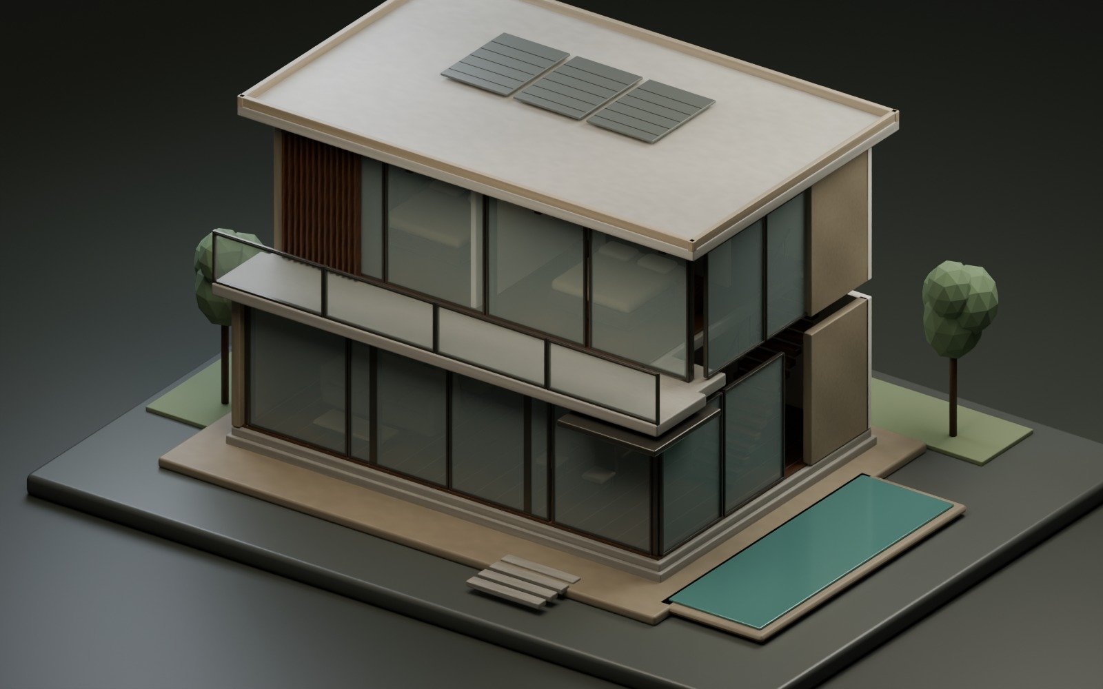 Courtyard House — overview